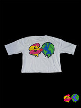 Load image into Gallery viewer, Save the World (oversized cropped) Tee
