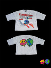 Load image into Gallery viewer, Save the World (oversized cropped) Tee
