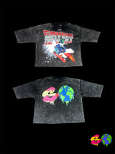 Load image into Gallery viewer, Save the World (oversized cropped) Tee

