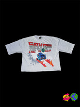 Load image into Gallery viewer, Save the World (oversized cropped) Tee
